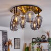 VERBANIA Ceiling Light brass, 6-light sources