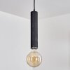 WHEELWRIGHT Pendant Light matt nickel, black, 1-light source