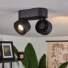 LAONSANA Ceiling Light LED black, 2-light sources
