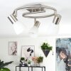 ALDANA Ceiling Light matt nickel, 3-light sources