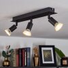 CASTILLO Ceiling Light black, 3-light sources