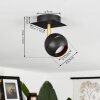 TOME Ceiling Light LED brass, black, 1-light source