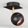 TOME Ceiling Light LED brass, black, 1-light source