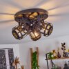 TEHERAN Ceiling Light black, 3-light sources