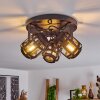 TEHERAN Ceiling Light black, 3-light sources