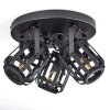 TEHERAN Ceiling Light black, 3-light sources