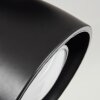 MOESDORF Wall Light LED matt nickel, black, 1-light source