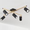 ZUOZ Ceiling Light gold, black, 5-light sources