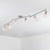 ICALMA Ceiling Light Light wood, matt nickel, 6-light sources