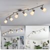 VILLASECA Ceiling Light LED matt nickel, 6-light sources