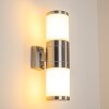 TOLSONA Outdoor Wall Light stainless steel, 2-light sources