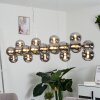 CERRILLOS Pendant Light chrome, 25-light sources