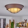 COLTAUCO Ceiling Light rust-coloured, 1-light source
