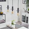 MIAQUI Pendant Light black, 3-light sources