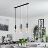 MIAQUI Pendant Light black, 3-light sources