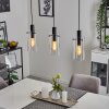 MIAQUI Pendant Light black, 3-light sources