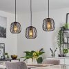 SAITOCO Pendant Light black, 3-light sources