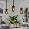 RASPERDEN Pendant Light black, 3-light sources