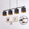 Alsen Pendant Light black, 4-light sources