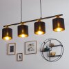 Alsen Pendant Light black, 4-light sources