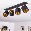 Ceiling Light Alsen black, 4-light sources