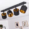 Ceiling Light Alsen black, 4-light sources