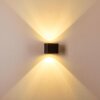 Outdoor Wall Light Jonava LED black, 2-light sources