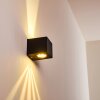 Outdoor Wall Light Jonava LED black, 2-light sources