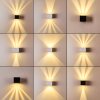 Outdoor Wall Light Jonava LED black, 2-light sources