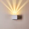 JONAVA Outdoor Wall Light LED white, 2-light sources