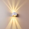 JONAVA Outdoor Wall Light LED white, 2-light sources