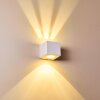 JONAVA Outdoor Wall Light LED white, 2-light sources