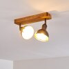 Ceiling Light Tholen brown, 2-light sources