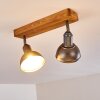 Ceiling Light Tholen brown, 2-light sources