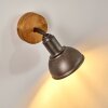 Wall Light Tholen brown, 1-light source