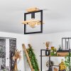 Espenel Ceiling Light Light wood, black, 1-light source