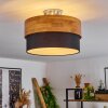 Vrolle Ceiling Light Light wood, matt nickel, 2-light sources