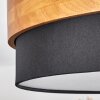 Vrolle Ceiling Light Light wood, matt nickel, 3-light sources