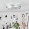 Subles Ceiling Light LED silver, 1-light source, Motion sensor