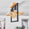 Espenel Ceiling Light Light wood, black, 2-light sources