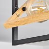 Espenel Ceiling Light Light wood, black, 2-light sources