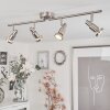 Lonquimay Ceiling Light matt nickel, 4-light sources