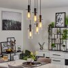 Miaqui Pendant Light black, 5-light sources