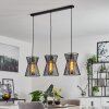 Chaca Pendant Light black, 3-light sources