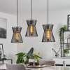 Chaca Pendant Light black, 3-light sources