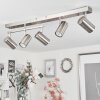 Javel Ceiling Light chrome, matt nickel, 5-light sources
