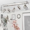 Javel Ceiling Light chrome, matt nickel, 5-light sources