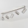 Javel Ceiling Light chrome, matt nickel, 5-light sources