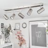 Javel Ceiling Light chrome, matt nickel, 5-light sources