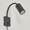 Javel Wall Light black, 1-light source